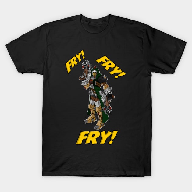 Fried Reaper T-Shirt by Thadrius